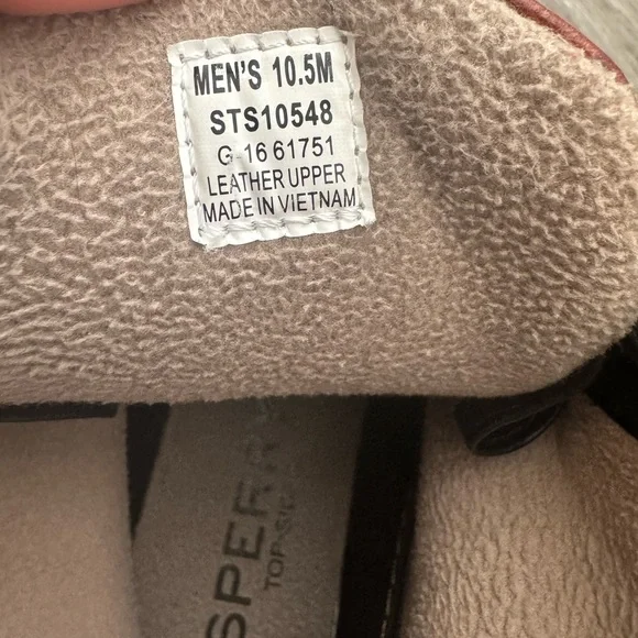 Men's Sperry Brown and Black Waterproof Duck Boots - Classic Lace-Up - Picture 8 of 8